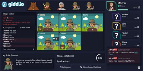 werewolf game online